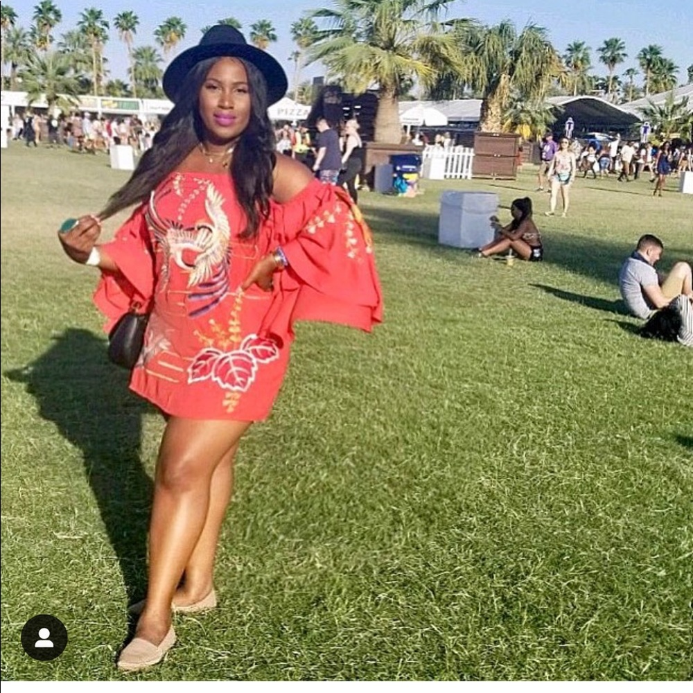 Asos Embroidered Mini Dress